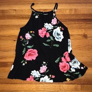 Girls Floral Tank Top